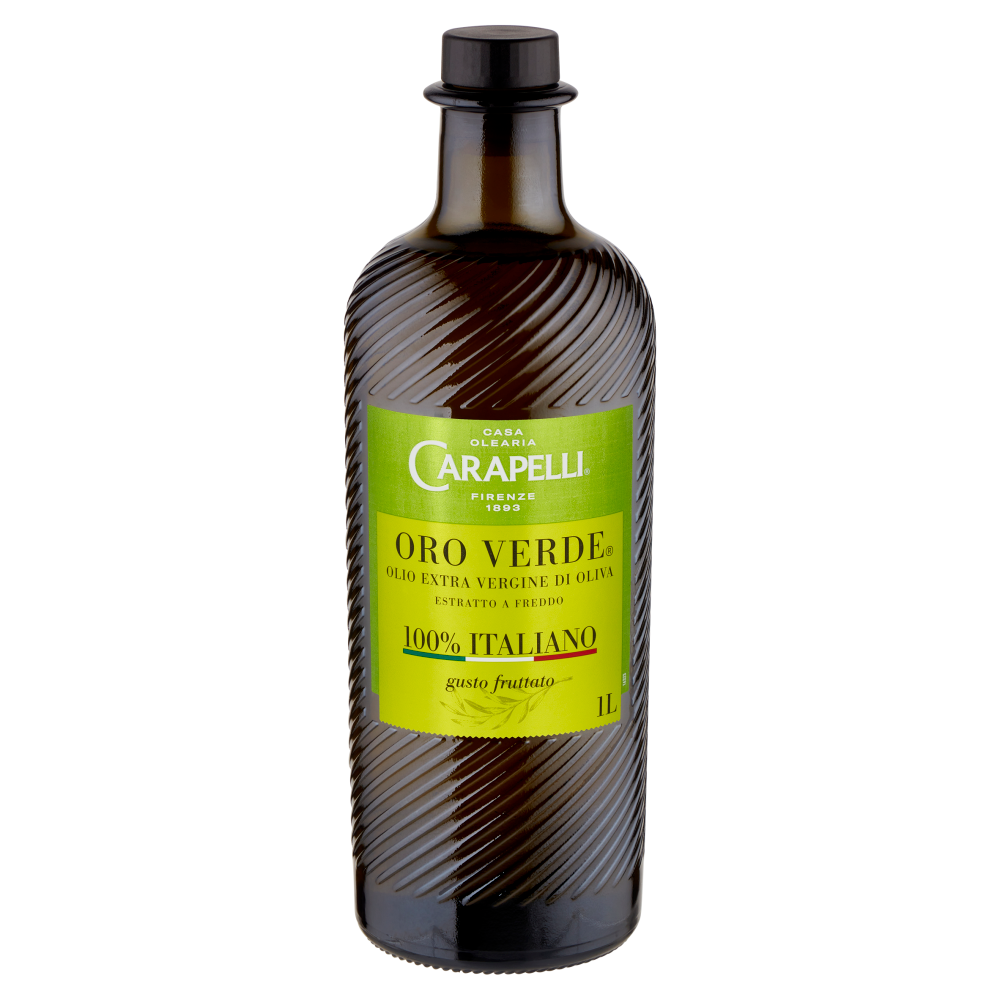 Carapelli Oro Verde Olio Extra Vergine di Oliva 100% Italiano 1 L