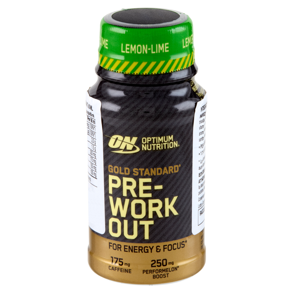 Optimum Nutrition Gold Standard Pre-Workout Lemon-Lime 60 ml