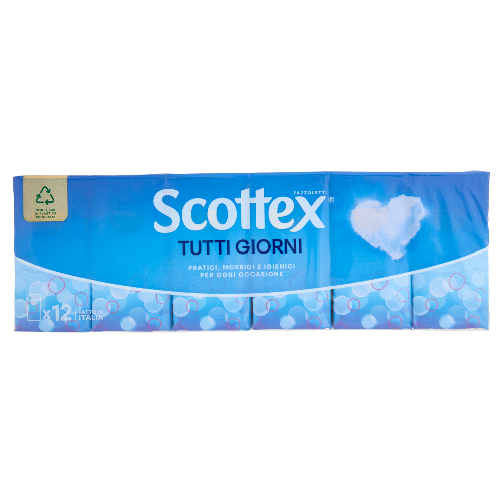 Scottex Tutti Giorni Fazzoletti 12 pz