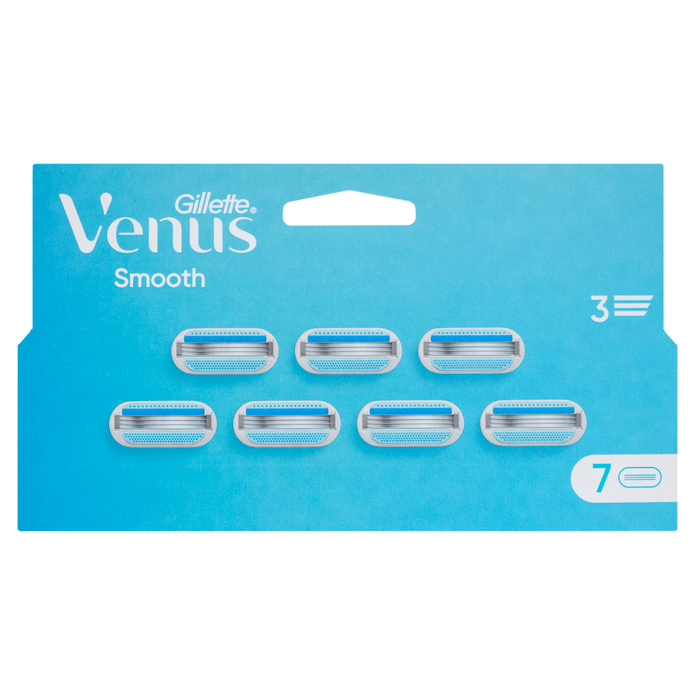 Gillette Venus Smooth Lamette di ricambio per Rasoi da Donna 7 Ricariche