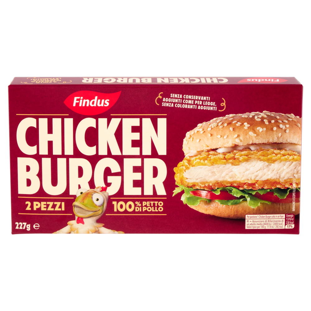 Findus Chicken Burger 227 g