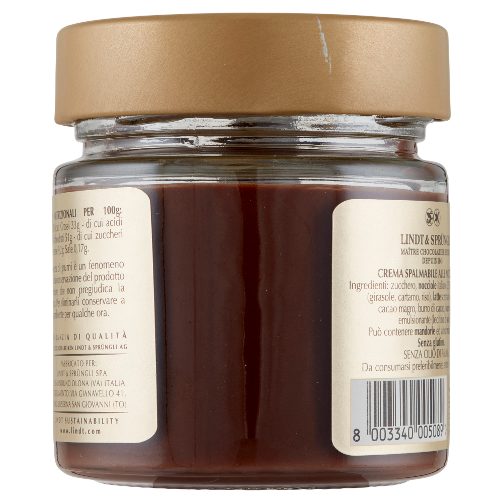 Lindt Crema spalmabile Nocciole Cioccolato al latte 200 g