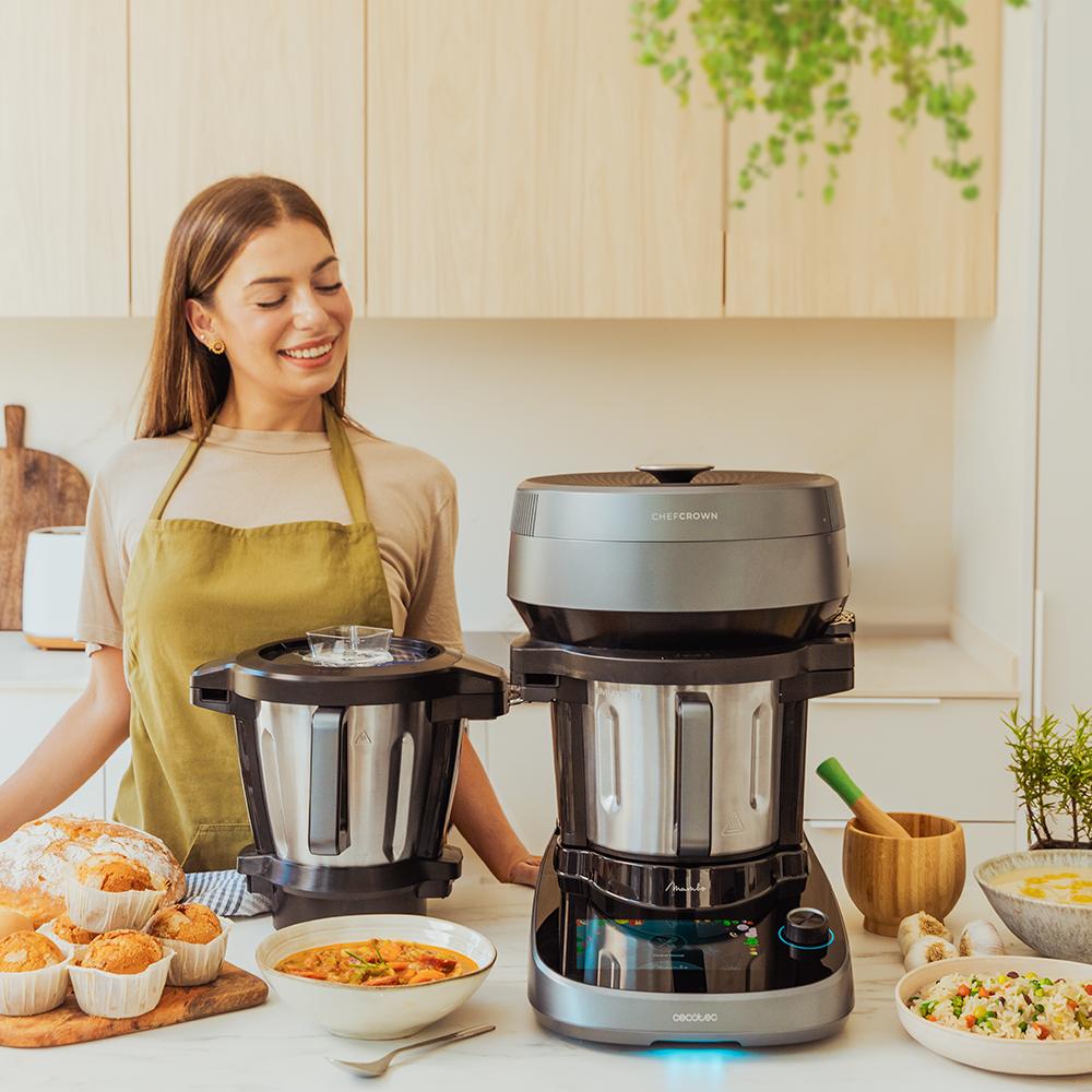 Cecotec Mambo CooKing Total Gourmet 2200 W 4,5 L Acciaio inox