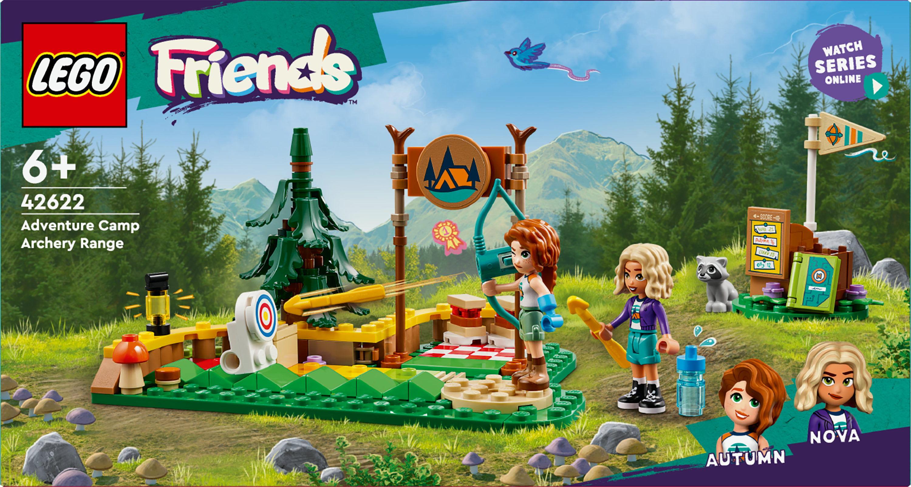 LEGO Friends Tiro con l&rsquo;arco al campo avventure
