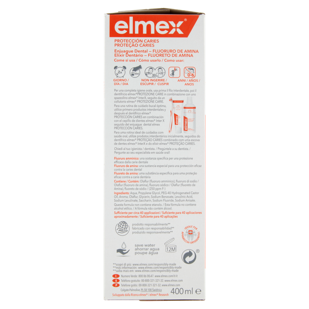 elmex collutorio protezione carie