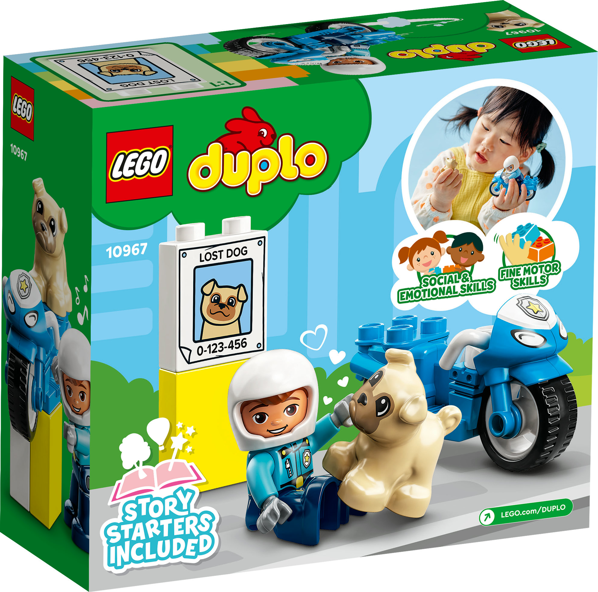 LEGO DUPLO Motocicletta della polizia