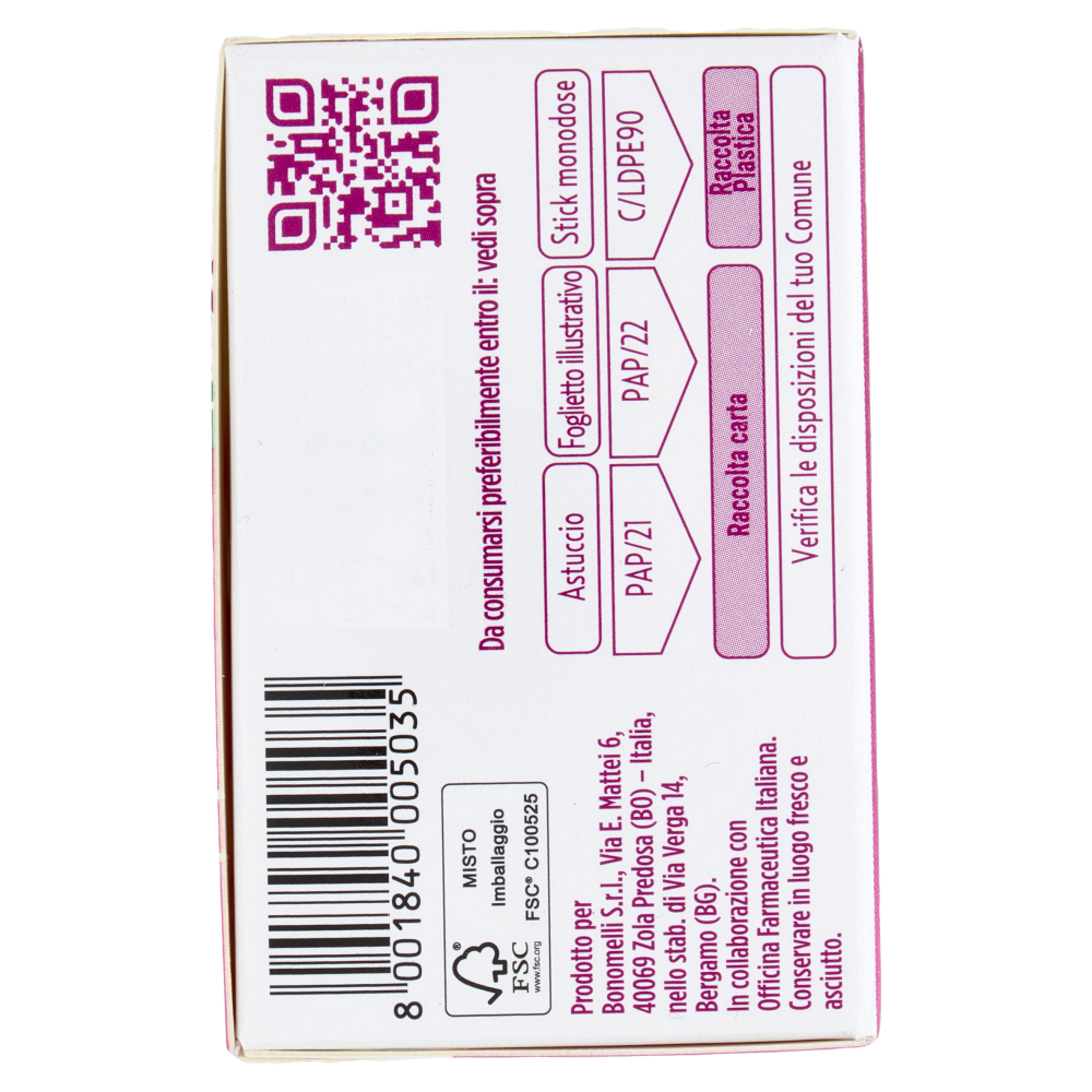 Bonomelli Integratori Botanici Immunity 14 stick monodose 140 ml