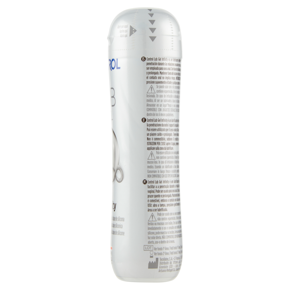 Control Lub Gel Infinity Lubrificante a lunga durata a base siliconica 75 ml