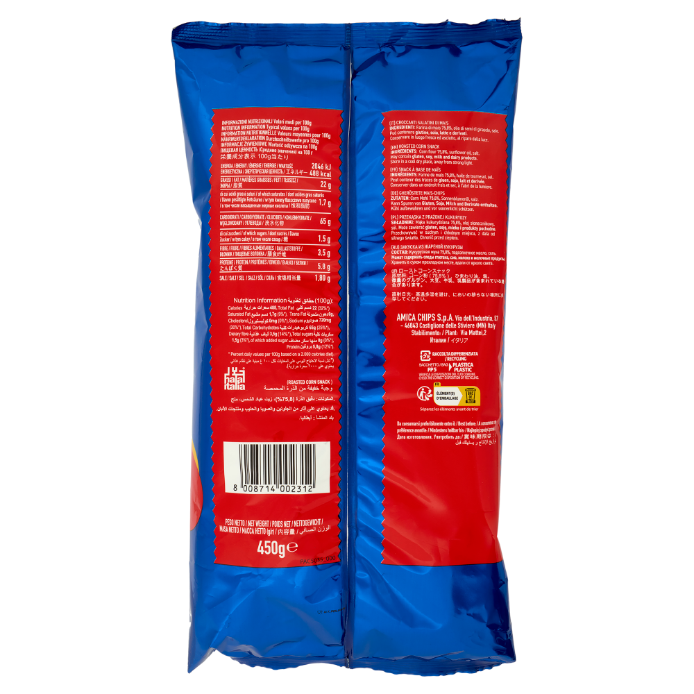 Amica Chips Señorita Original 450 g