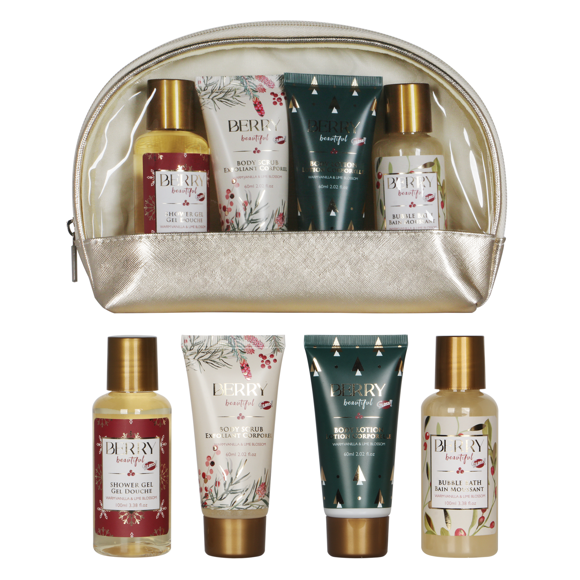 Kit Bath Set Berry Beautiful
