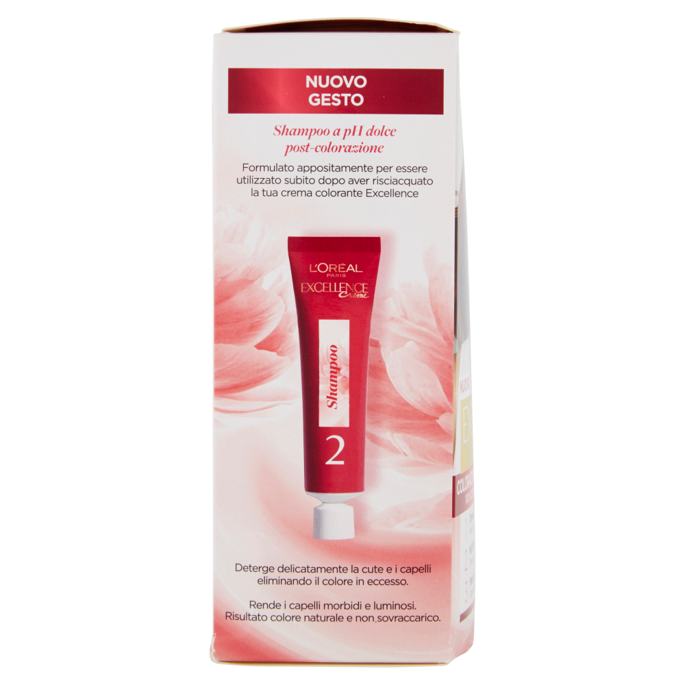 L'Or&eacute;al Paris Excellence Crema colorante triplo trattamento avanzato, 4.54 Castano Mogano Ramato