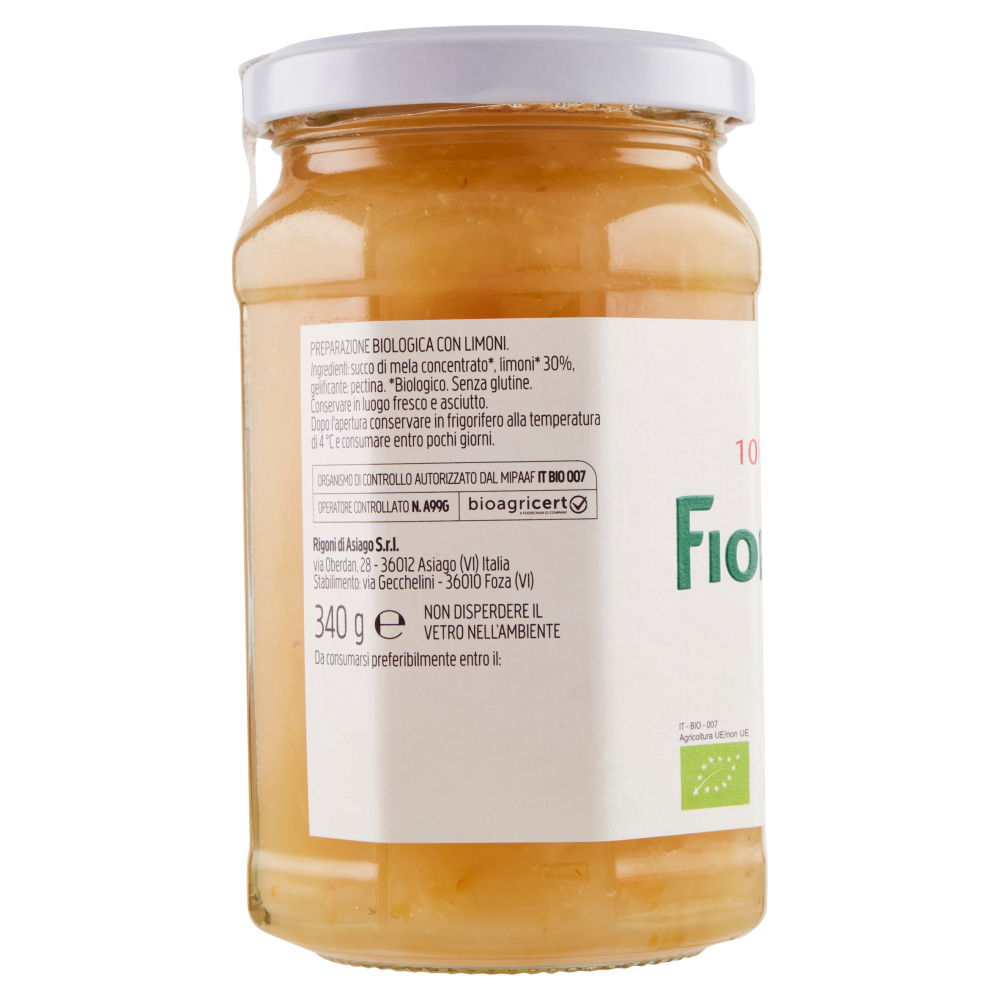 Rigoni di Asiago Fiordifrutta Limoni bio 340 g