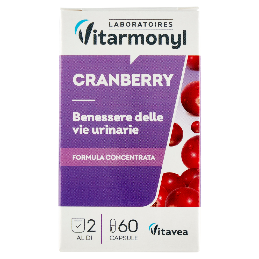 Laboratoires Vitarmonyl Cranberry Benessere delle vie urinarie 60 capsule 20,1 g