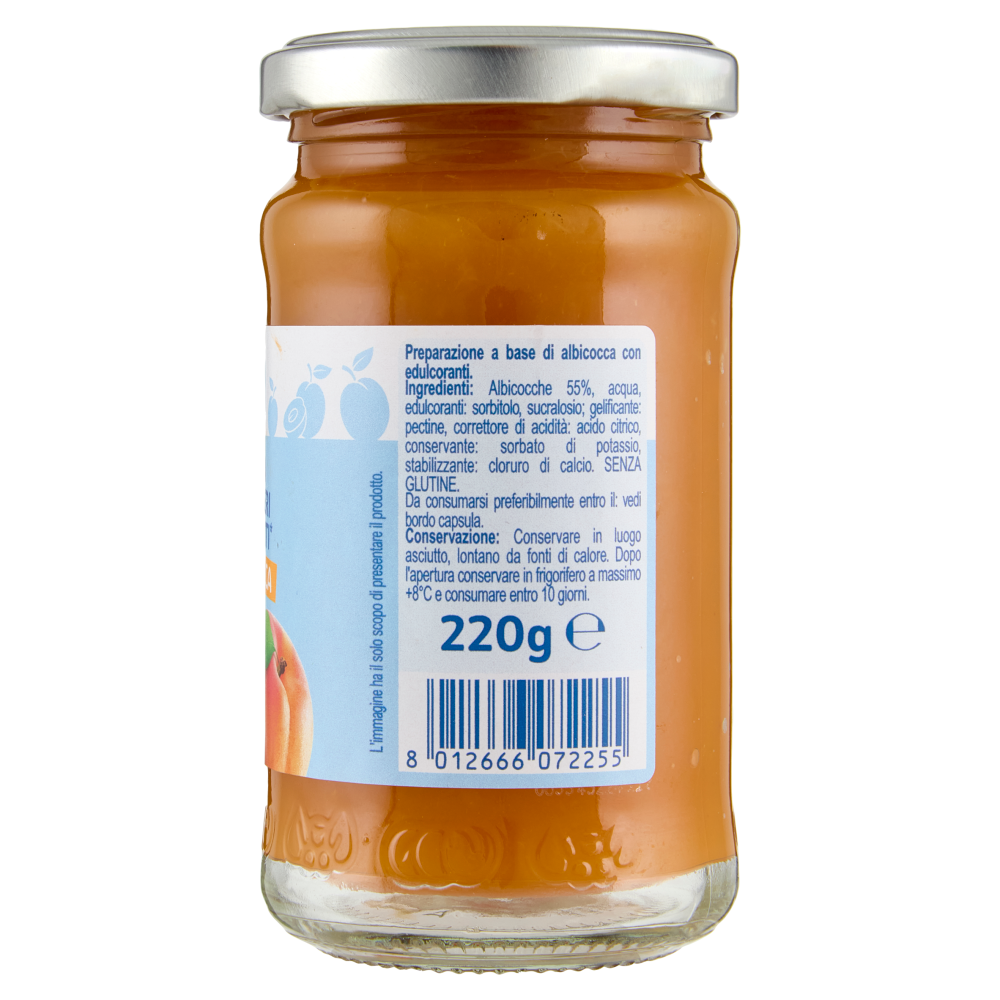 Carrefour Classic Senza Zuccheri Aggiunti* Albicocca 220 g