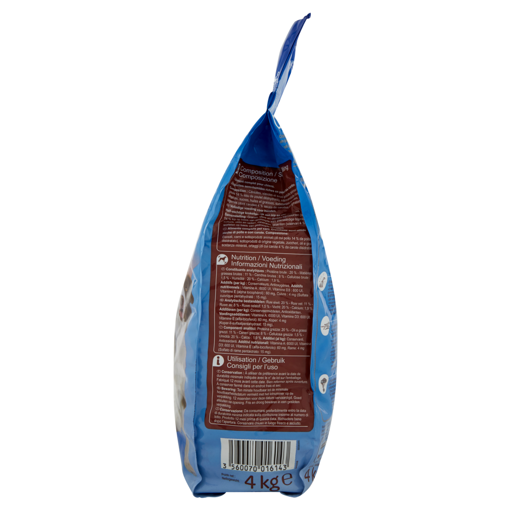 Carrefour Crocchette Ricche di pollo 4 kg