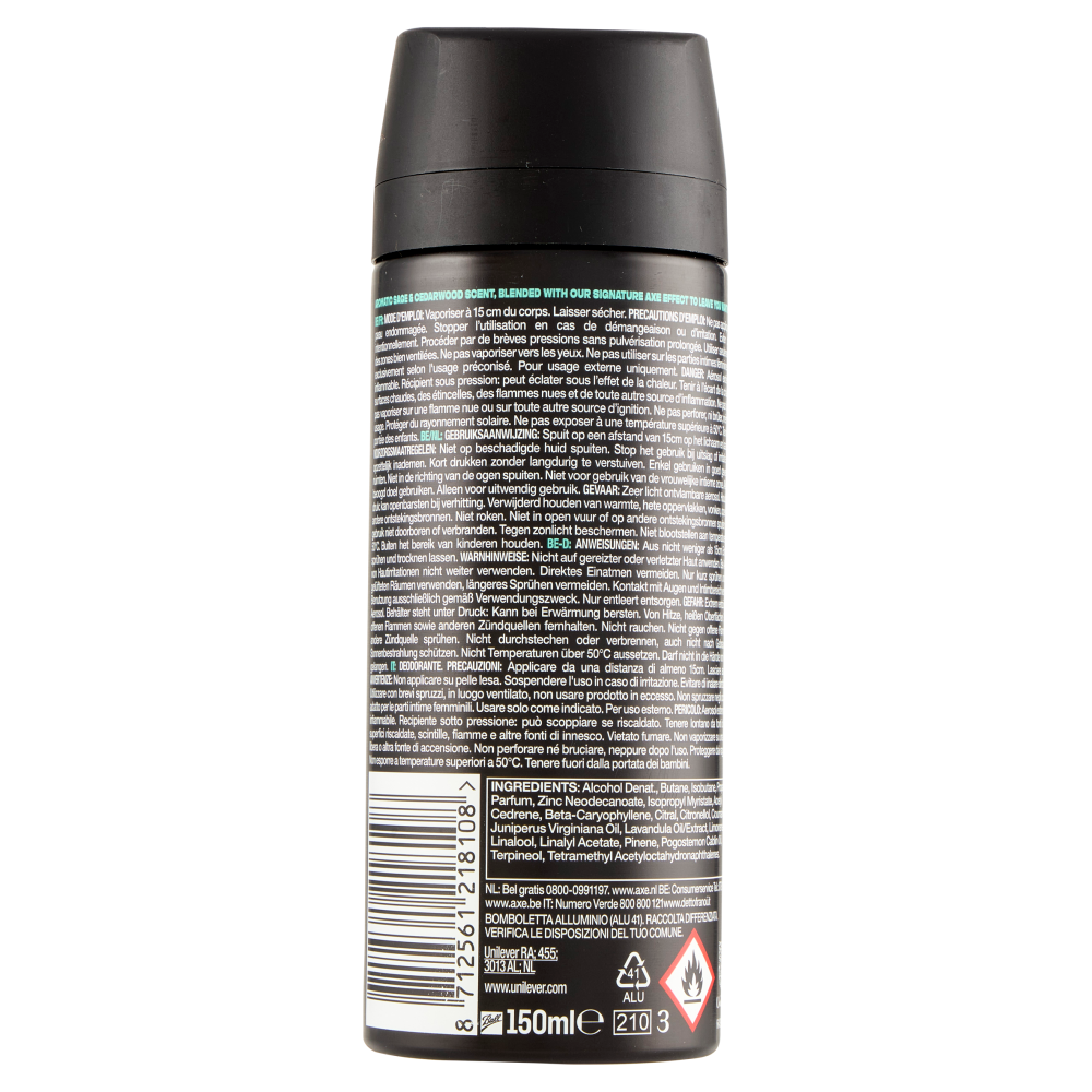Axe Apollo Deodorant Body Spray 150 ml