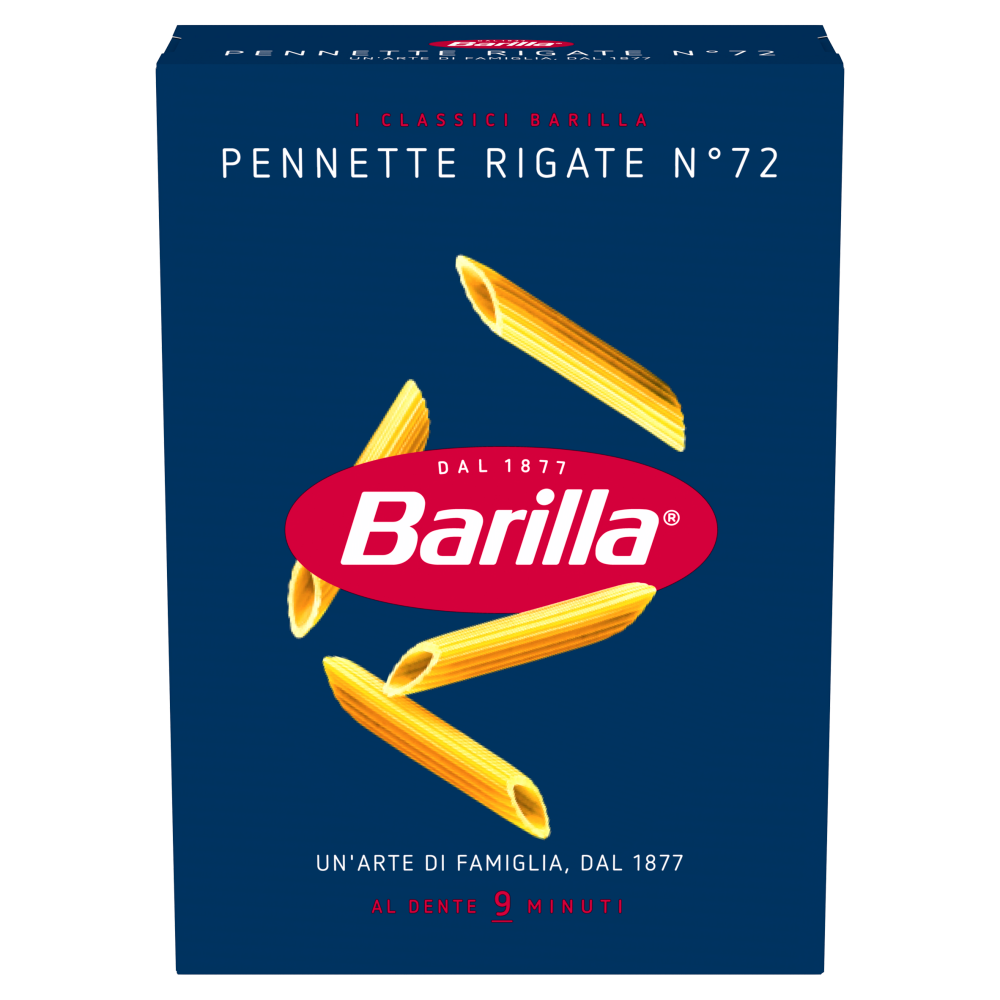 Barilla Pasta Pennette Rigate n.72 500g
