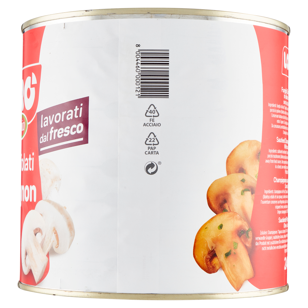 Logrò Funghi Trifolati Champignon 2400 g