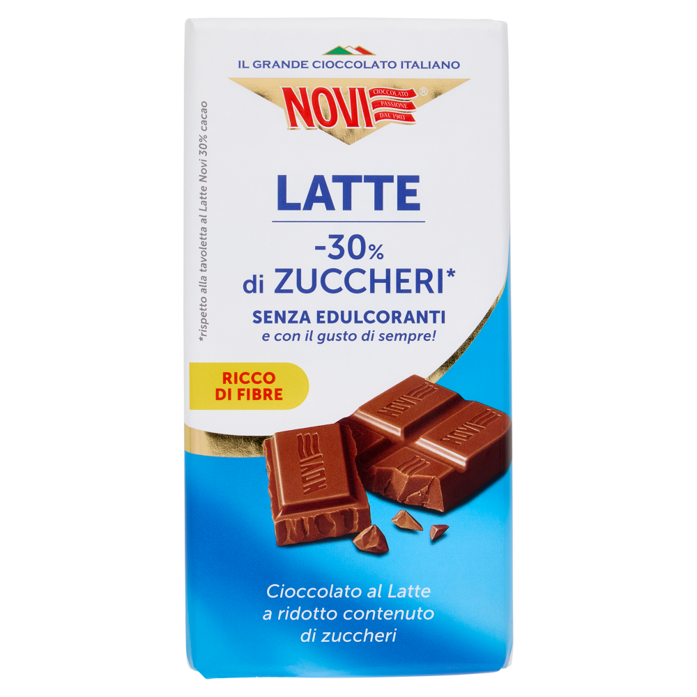 Novi Latte -30% di Zuccheri* 100 g