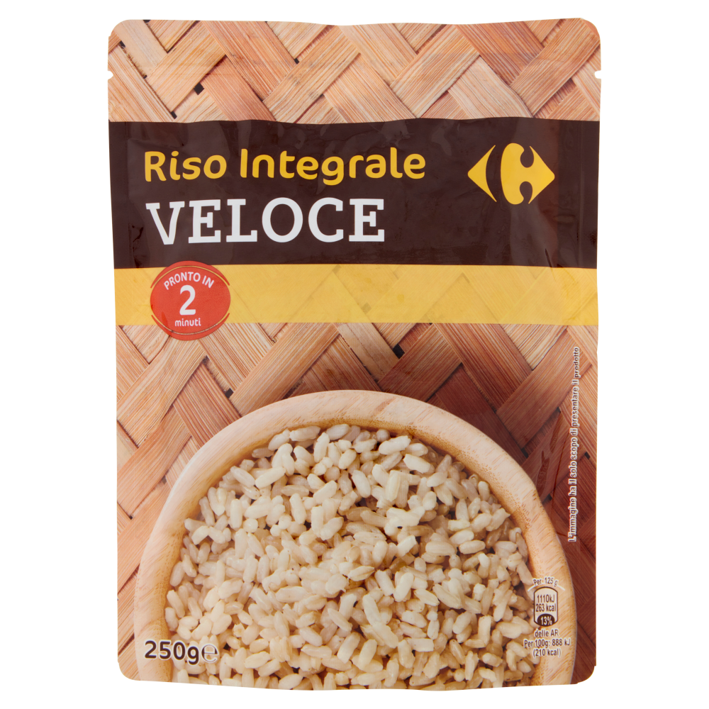 Carrefour Riso Integrale Veloce 250 g