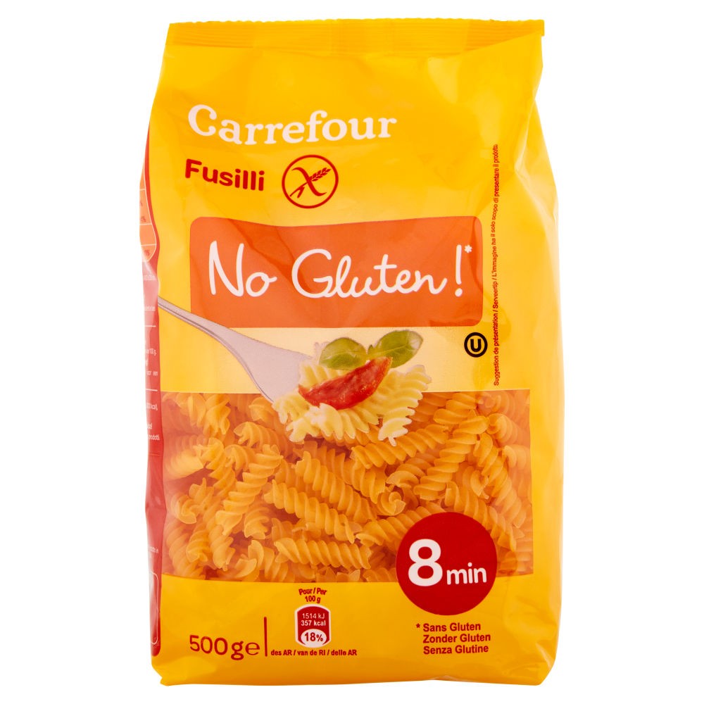 Carrefour Fusilli No Gluten!* 500 g