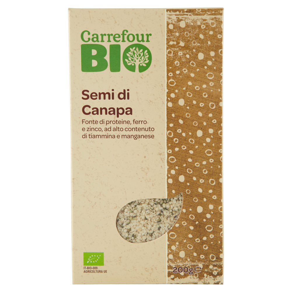 Carrefour Bio Semi di Canapa 200 g