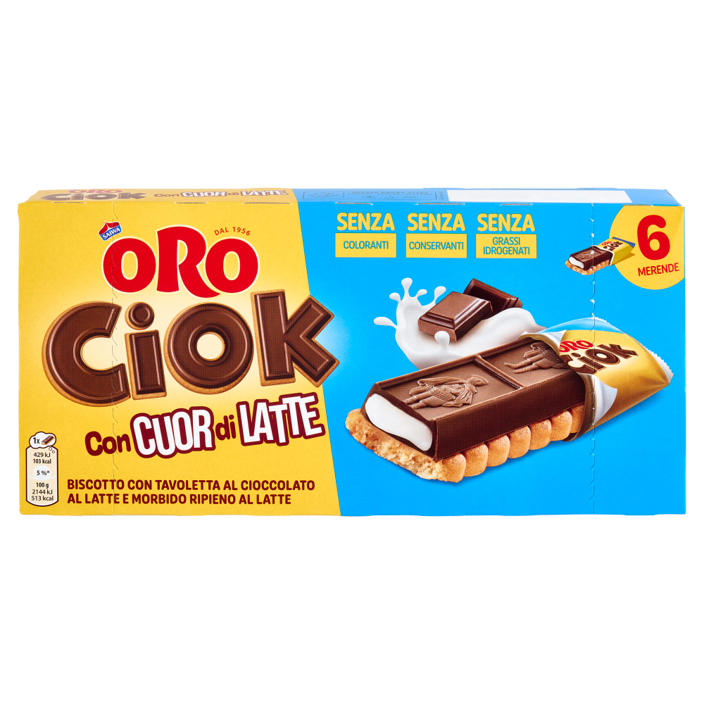 Oro Ciok con Cuor di Latte 120 g