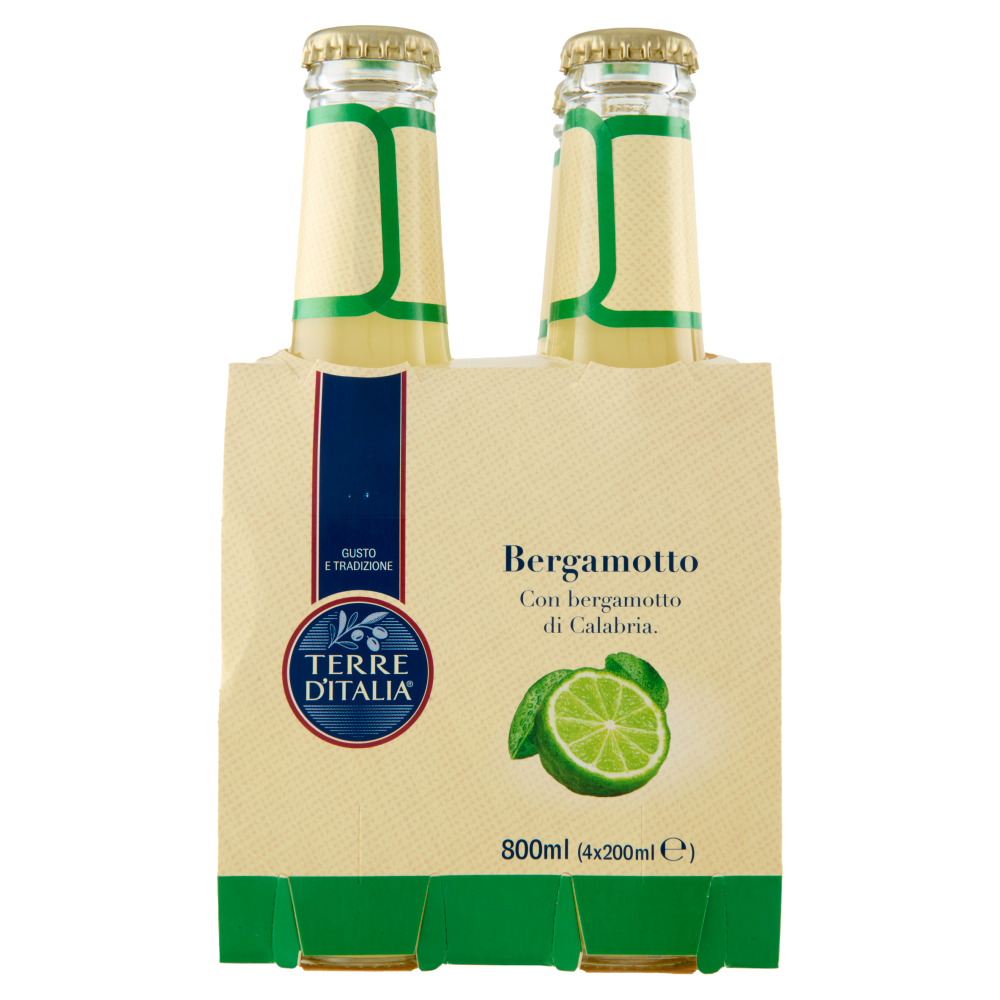 Terre d'Italia Bergamotto 4 x 200 ml