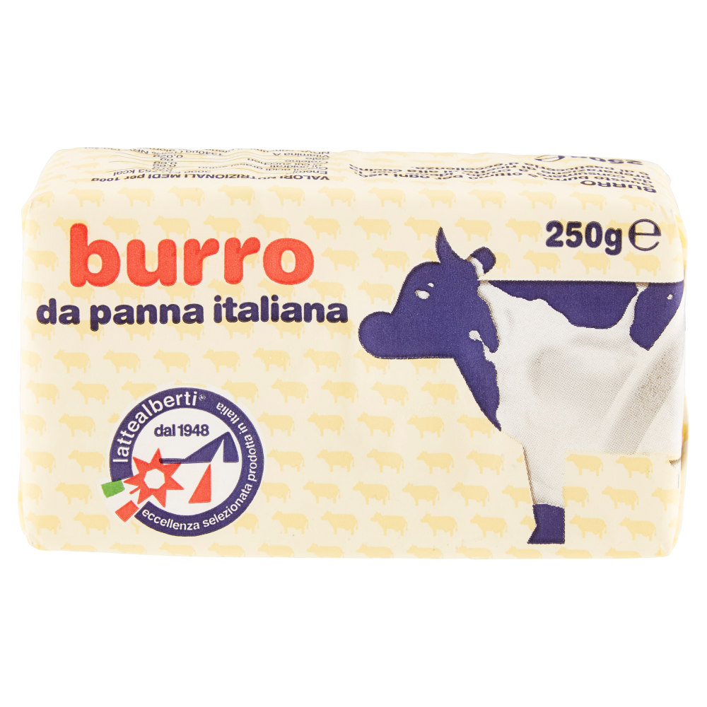lattealberti Burro da panna italiana 250 g