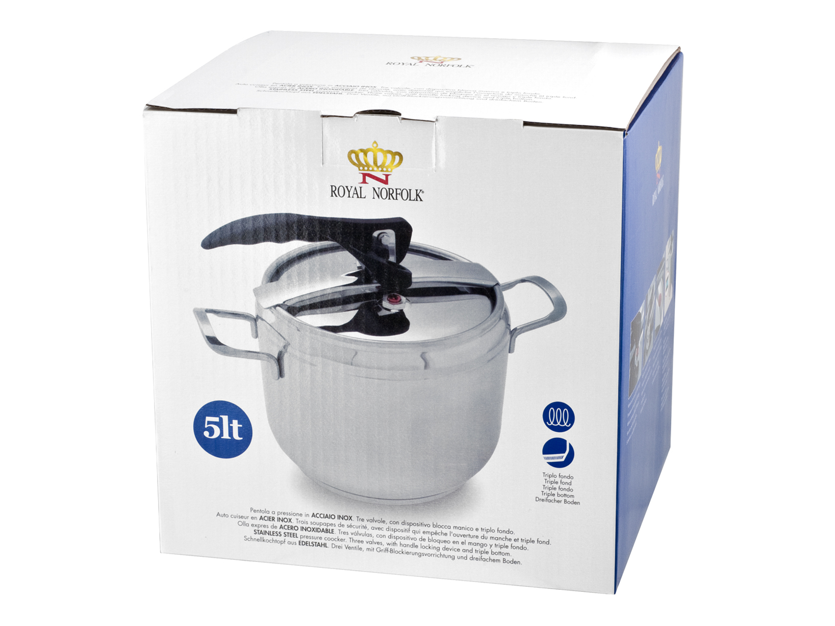 Carrefour Pentola a Pressione Royal Norfolk Inox 5 Litri