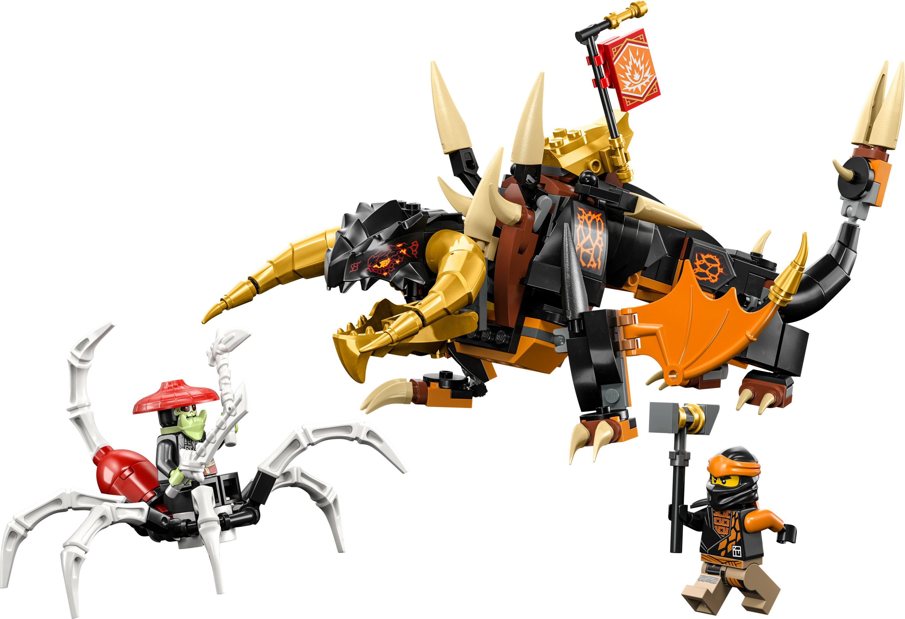 LEGO NINJAGO Drago di Terra di Cole - EVOLUTION