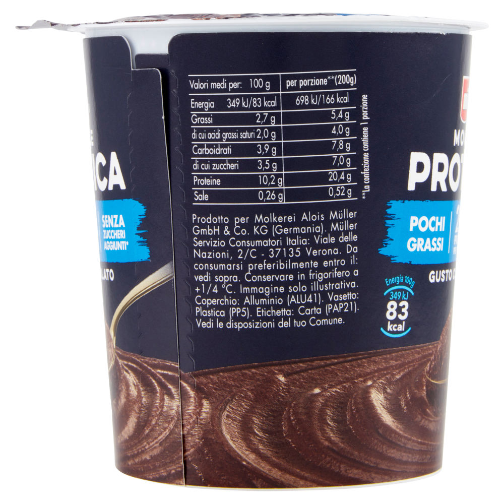 müller Mousse Proteica Gusto Cioccolato 200 g