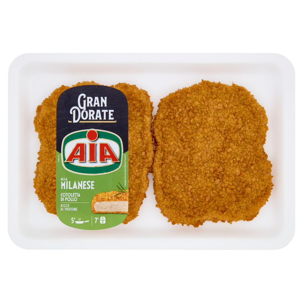 Aia Gran Dorate alla Milanese Cotoletta di Pollo 0,280 kg