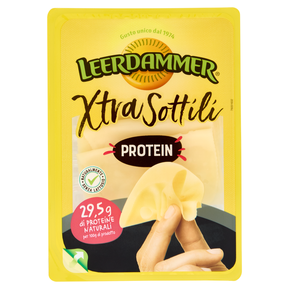 Leerdammer XtraSottili Protein Fette 8 x 10 g