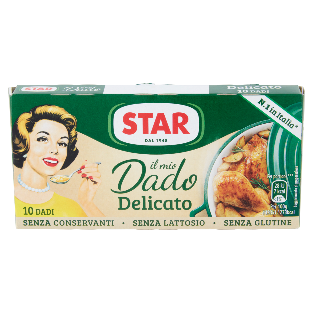 Star il mio Dado Delicato 10 Dadi 100 g