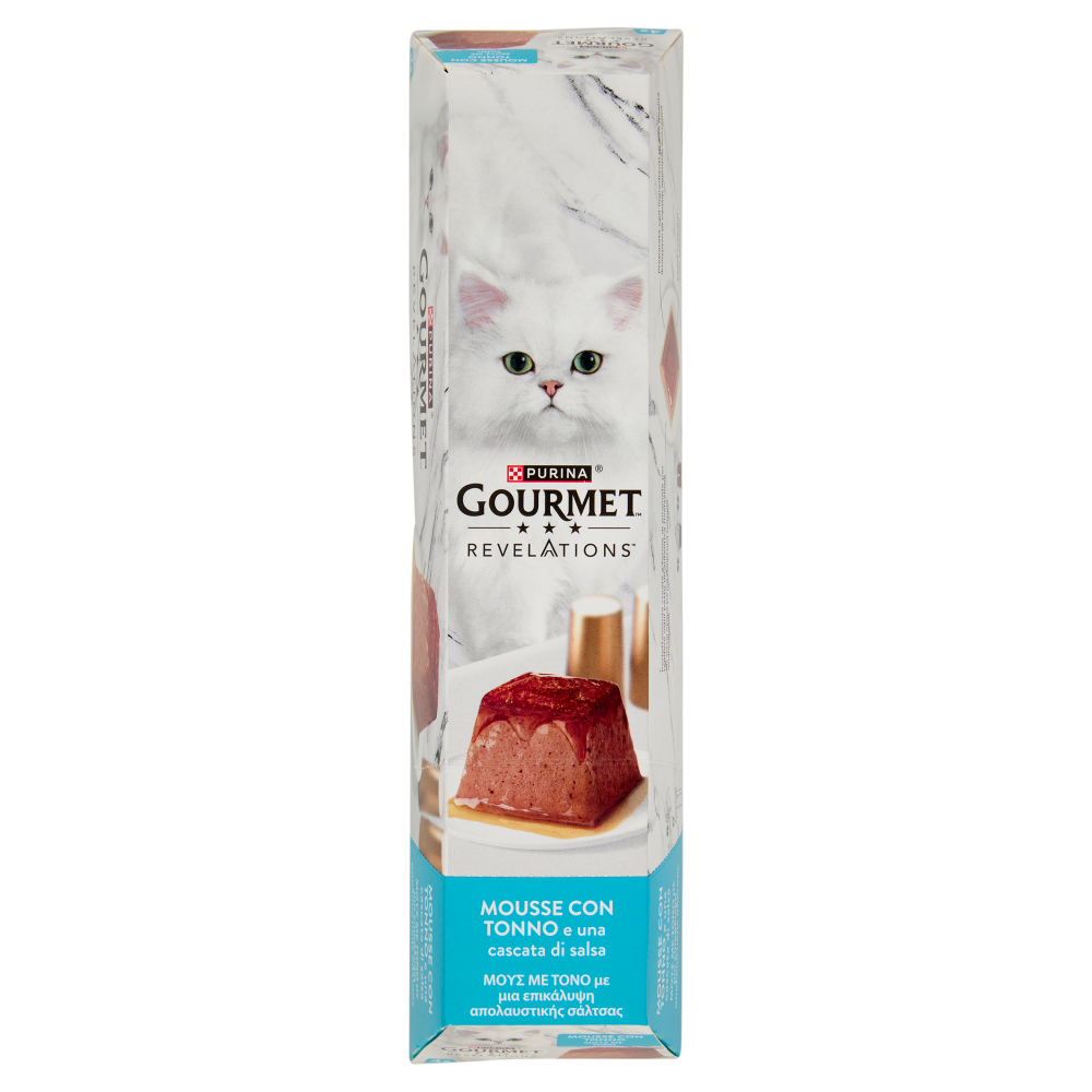 PURINA GOURMET Revelations Mousse in Salsa con Tonno 4x57g