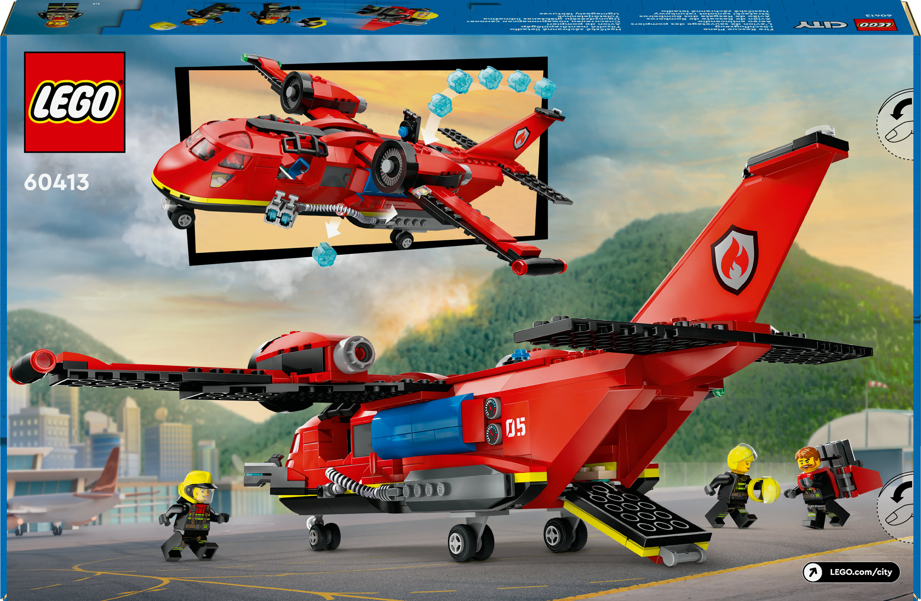 LEGO City Aereo antincendio