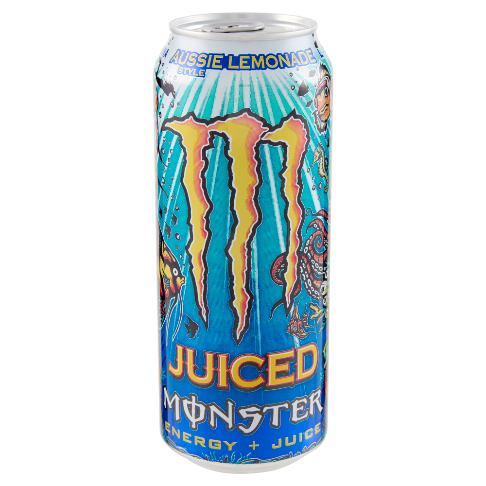 Monster Energy + Juice  Aussie Lemonade Can 500 ml