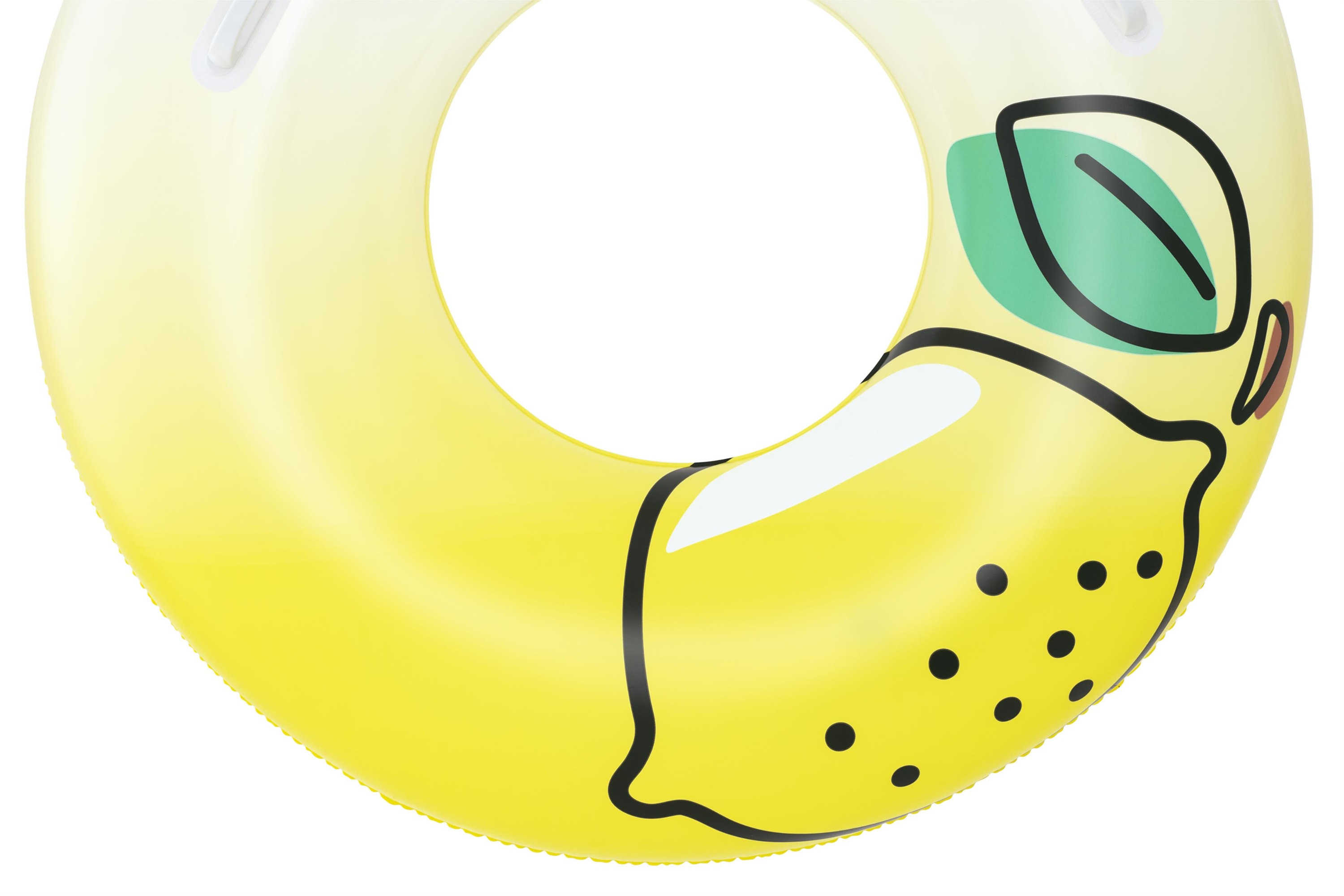 Bestway 36448 galleggiante da piscina e da spiaggia Bianco, Giallo Immagine PVC Tubo galleggiante