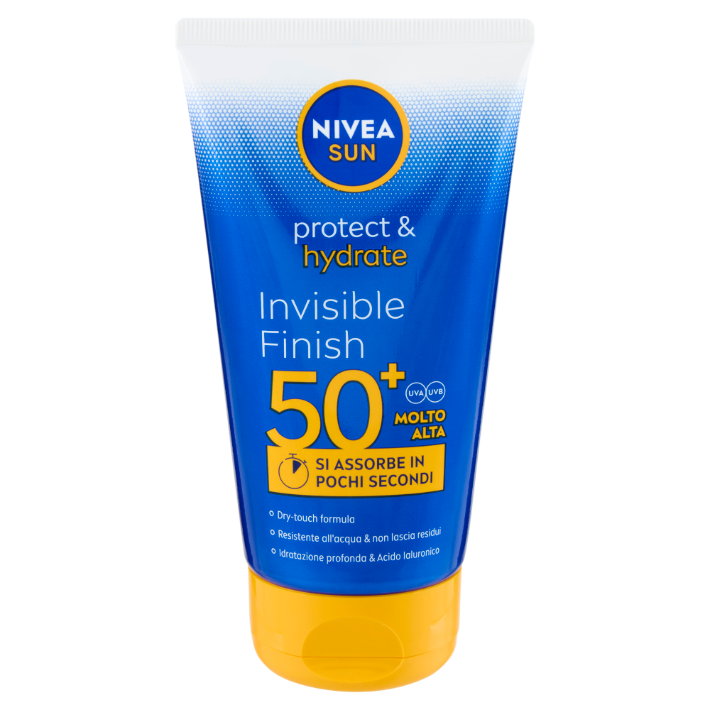 Nivea Sun protect & hydrate Invisible Finish 50+ Molto Alta 150 ml