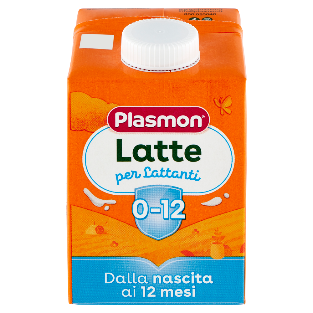 Plasmon Latte per Lattanti 0-12 500 ml