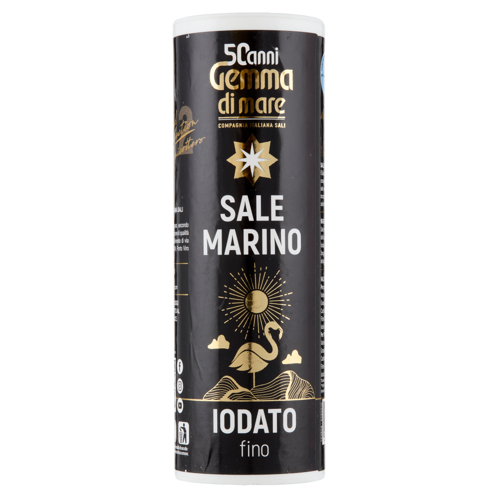 Gemma di mare Sale Marino Iodato fino 250 g
