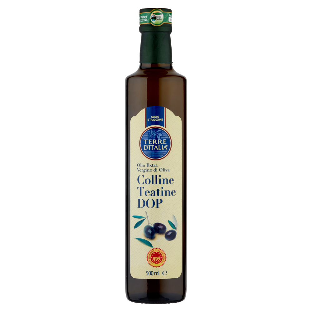 Terre d'Italia Olio Extra Vergine di Oliva Colline Teatine DOP 500 ml