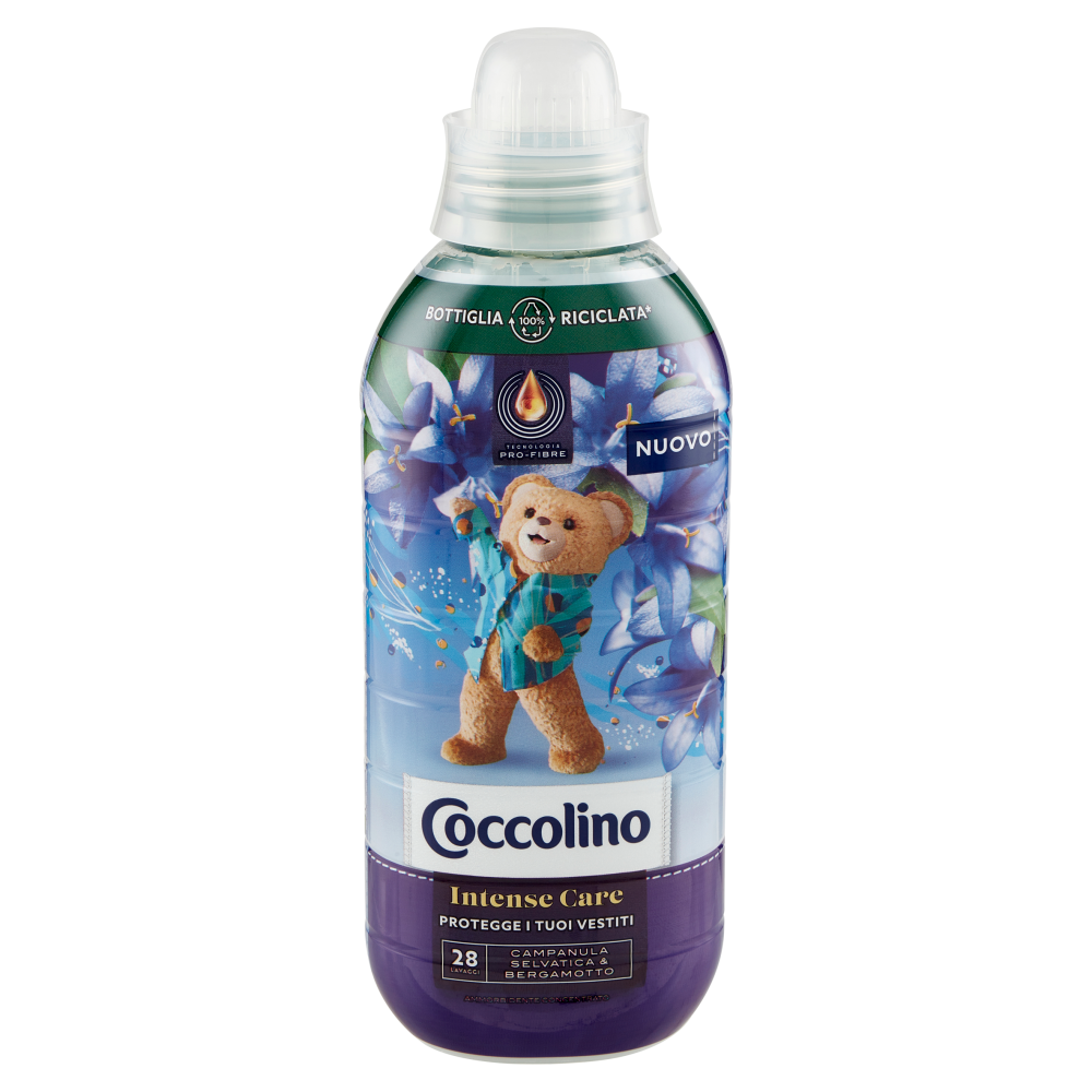 Coccolino Ammorbidente Concentrato Intense Care Campanula Selvatica & Bergamotto 28 Lavaggi 645 ml
