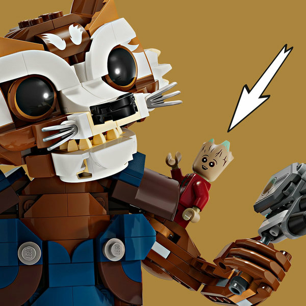 LEGO Rocket e Baby Groot