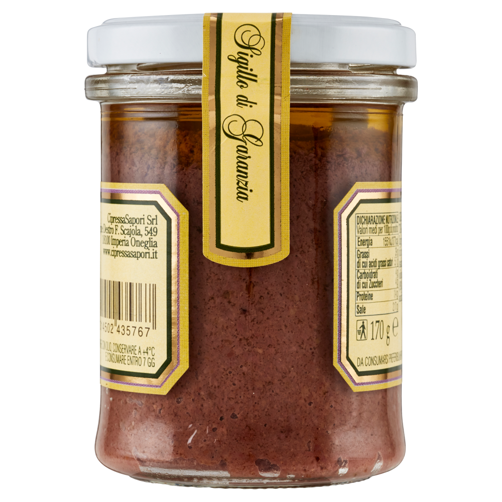Alberti Paté di Olive di Qualità Taggiasca 170 g