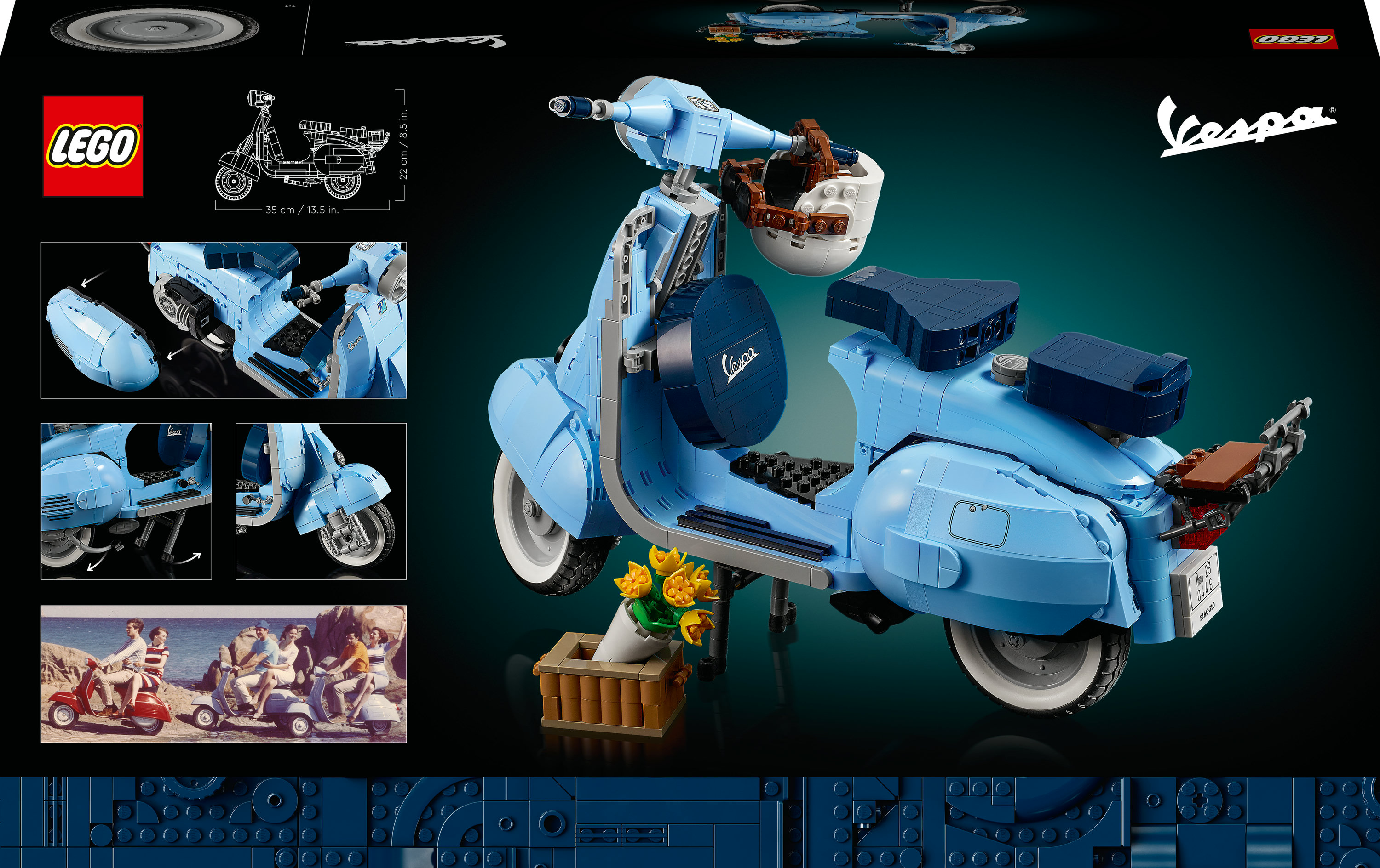 LEGO ICONS Vespa 125