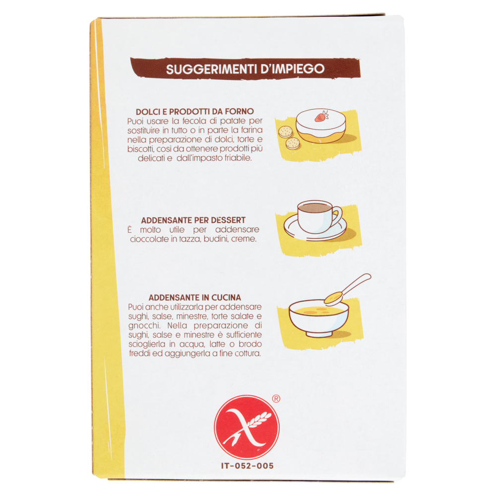 pedon easyglut fecola di patate 250 g