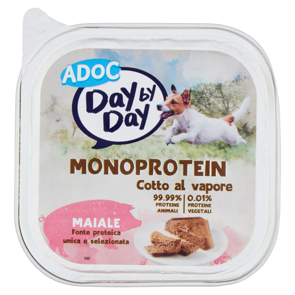 ADoC Day by Day Monoprotein Cotto al vapore Maiale 100 g