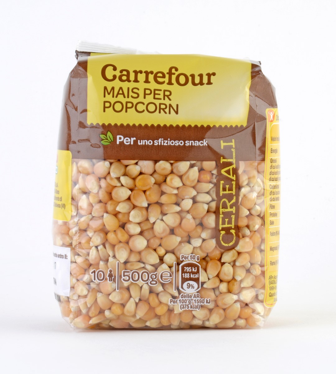 Carrefour Cereali Mais per Popcorn 500 g